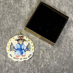 Hestia Christmas Ornament, 2001 Marblehead Massachusetts the Spirit Of The Child